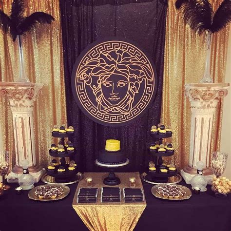 versace themed birthday party|Versace Theme Birthday Party .